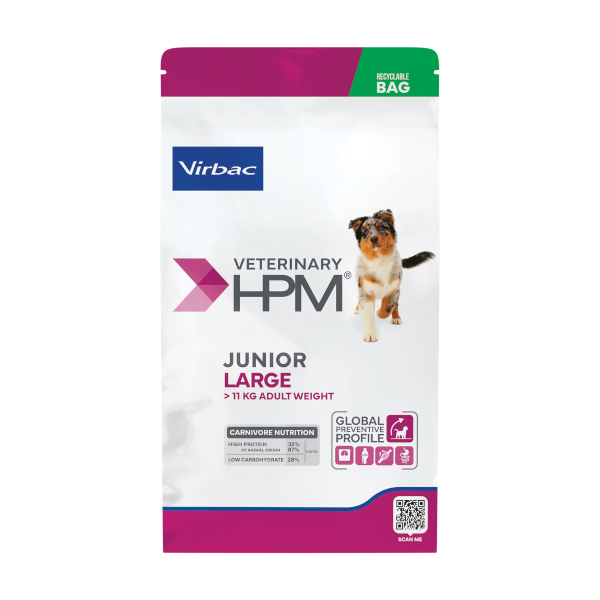 洋楽 G-RAP SKINNY DOG - LOADED & READY Junior Large Dog Food | VETERINARY HPM®